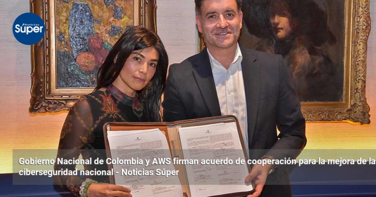 Gobierno Nacional de Colombia y AWS firman acuerdo de cooperación para ...