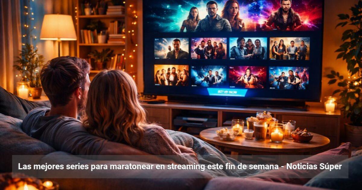 Las mejores series para maratonear en streaming este fin de semana ...