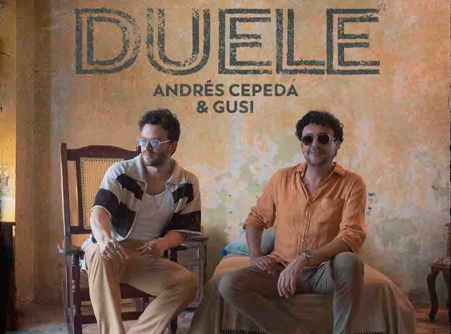 Andrés Cepeda presenta su nuevo éxito “duele” a dúo con Gusi