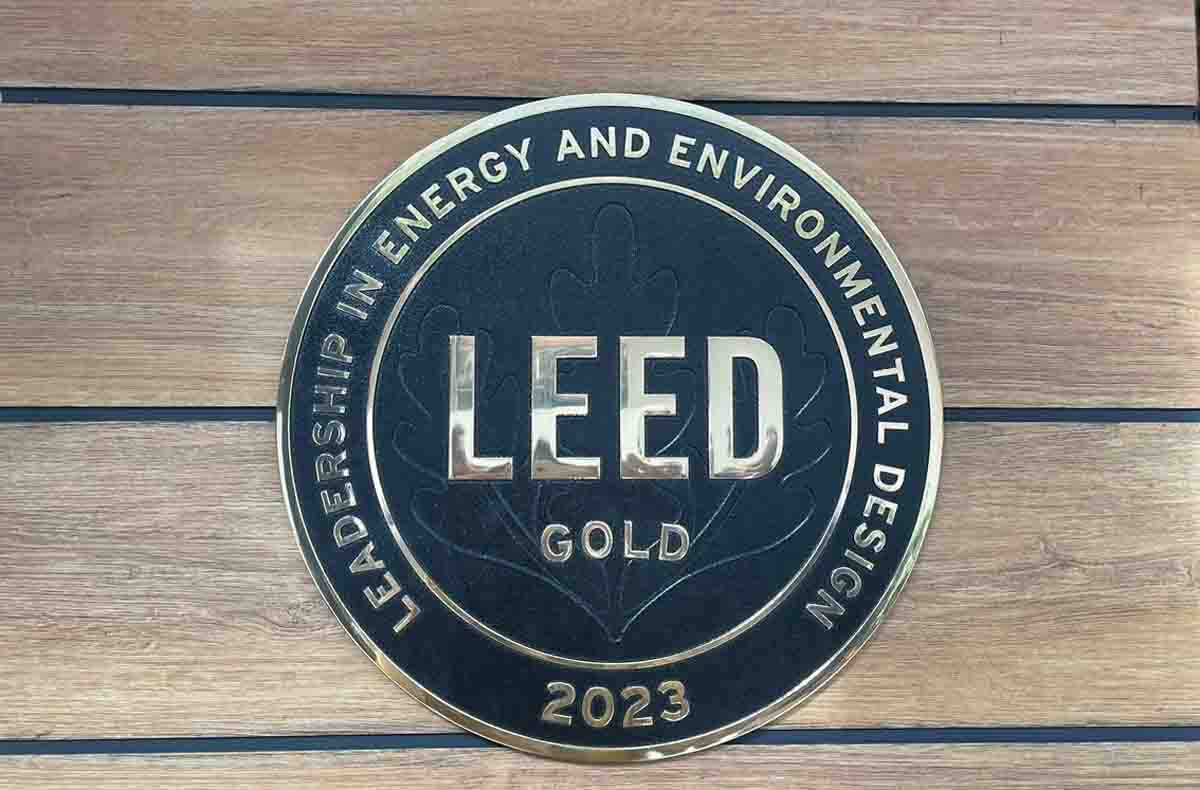 Certificación LEED a un restaurante Colombiano