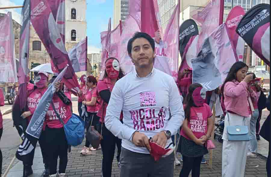 Nicolás Ramos inscribió su candidatura a la alcaldía de Bogotá