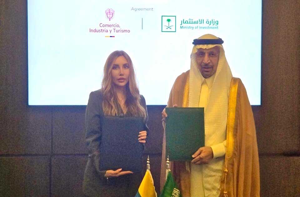 Colombia y Arabia Saudita sellan acuerdo para impulsar la inversión directa