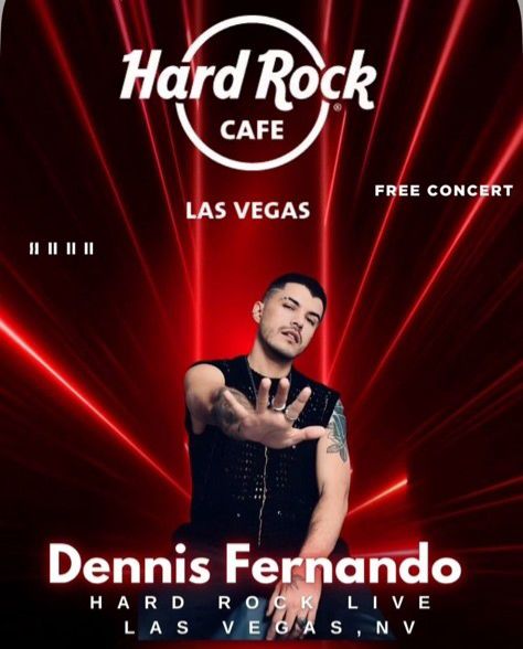 Dennis Fernando conquista Las Vegas en el Hard Rock Café durante la Semana de los Latin Grammy 2025