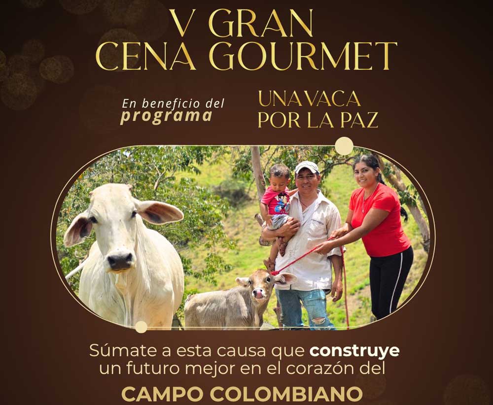Todo listo para la V Gran Cena Gourmet de FUNDAGÁN que busca transformar la vida de hogares vulnerables del campo