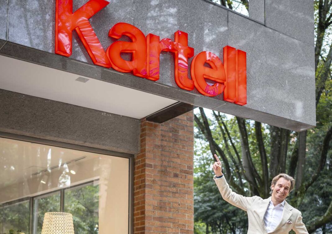 Kartell refuerza su expansión en América Latina con la apertura de su tienda insignia en Bogotá