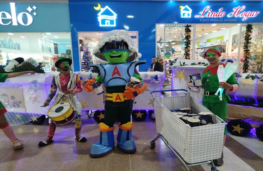 Reinado de discapacidad ecológico, feria campesena y entrega de faroles en vívelo mercurio