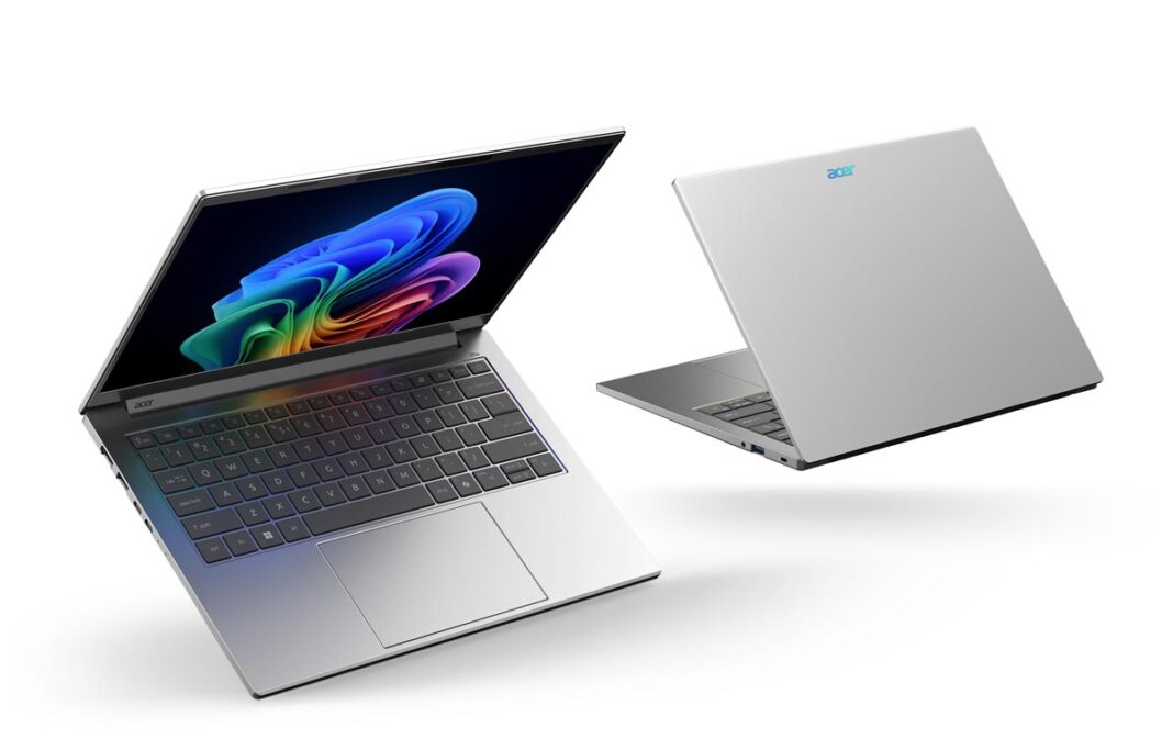 Acer presenta las PC Aspire AI Copilot+ con procesadores Intel Core Ultra Serie 3