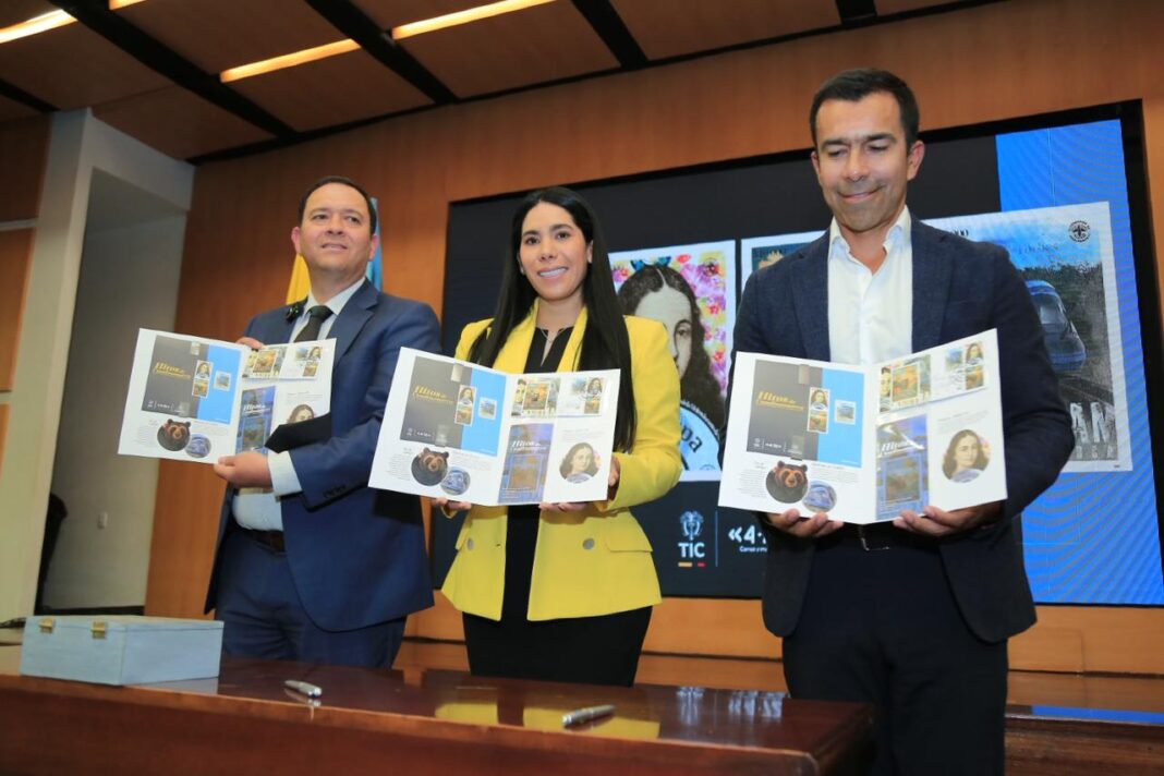 Cundinamarca celebra su historia y futuro con una emisión filatélica que destaca tres grandes hitos