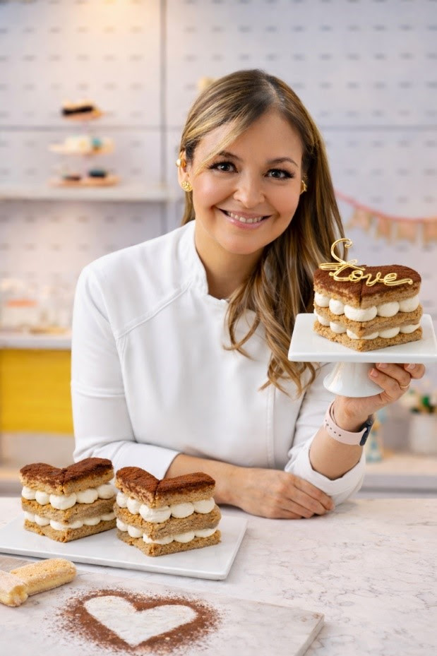 Celebra San Valentín con un Tiramisú de corazón By Luisa Quiroz