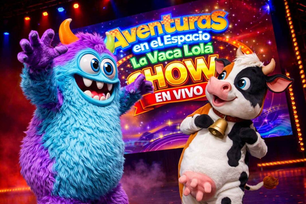 Aventuras en el espacio: La Vaca Lolá llega a Bogotá para celebrar el Día del Niño