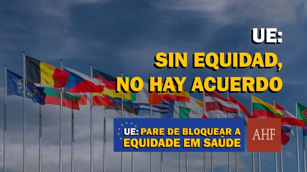 AHF Colombia pide a la Unión Europea dejar de bloquear la equidad sanitaria