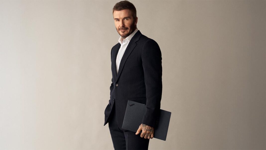 Lenovo se une a David Beckham para impulsar el futuro del deporte con inteligencia artificial