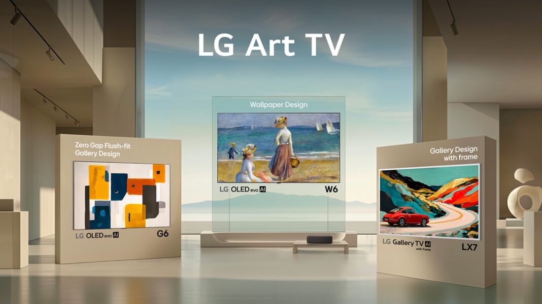 LG Electronics lanza la línea Art TV, en la que el diseño moldea cómo el arte vive en el espacio