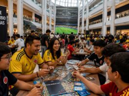 Con pantallas gigantes y espacios temáticos, Paseo Villa del Río se une a la fiesta del Mundial