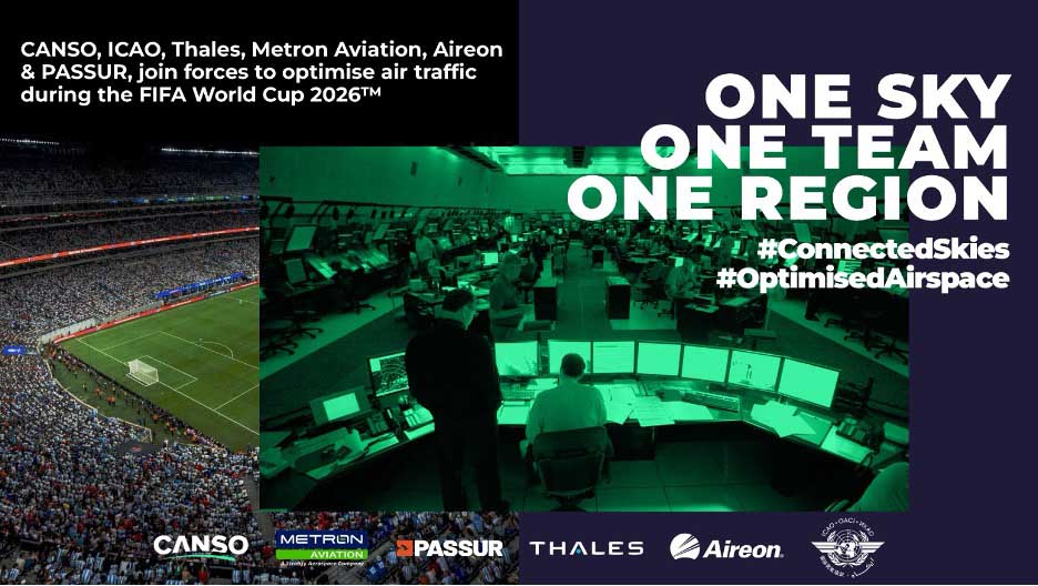 Thales participa en iniciativa regional para optimizar los cielos de américa latina durante la Copa Mundial FIFA 2026™