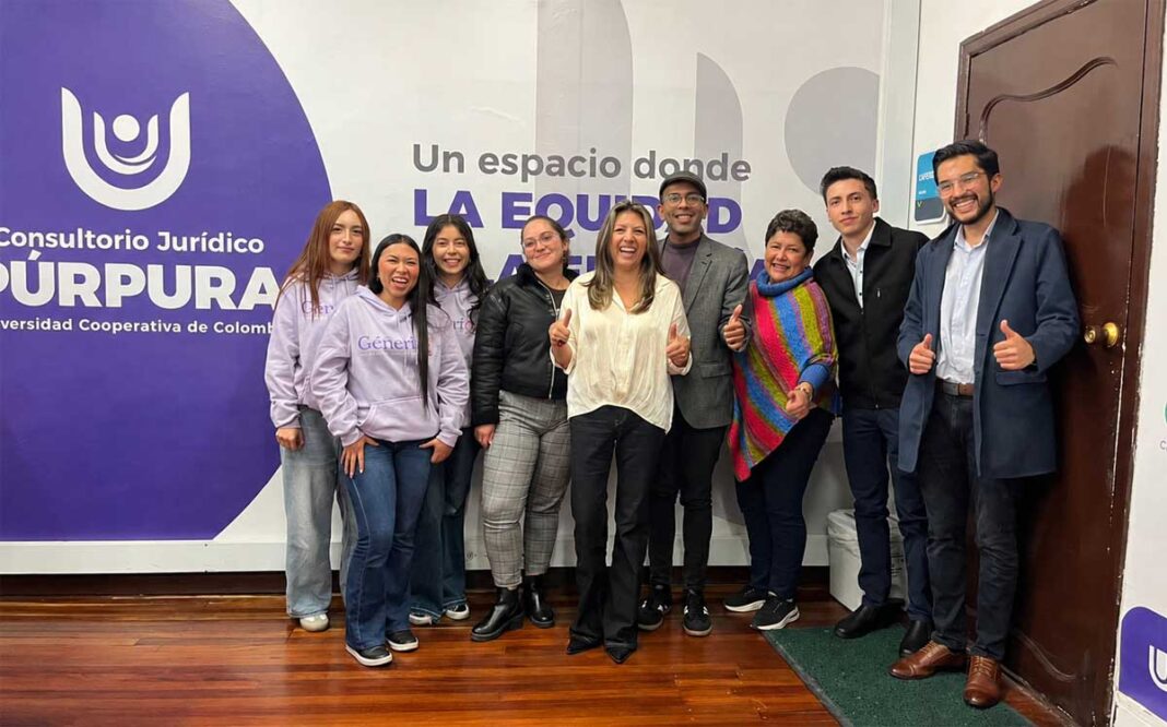 En medio del aumento de feminicidios y violencia contra las mujeres, MinJusticia certifica el Consultorio Jurídico Púrpura de la UCC en Bogotá