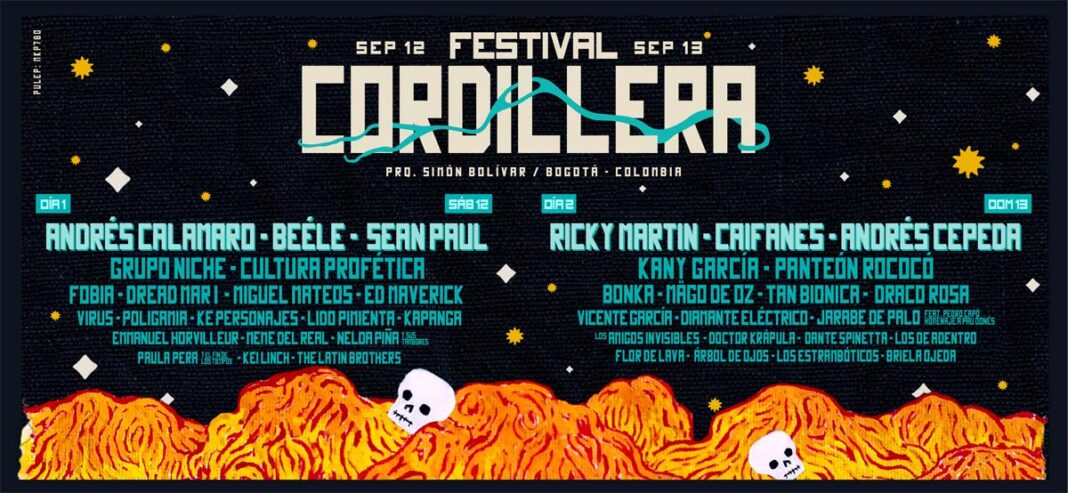 Festival Cordillera revela la distribución oficial por días del cartel de su quinta edición