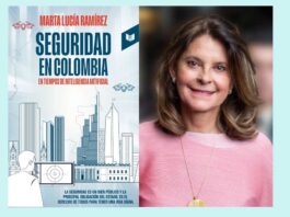 Marta Lucía Ramírez presentó en Bogotá su libro «Seguridad en Colombia en Tiempos de Inteligencia Artificial”
