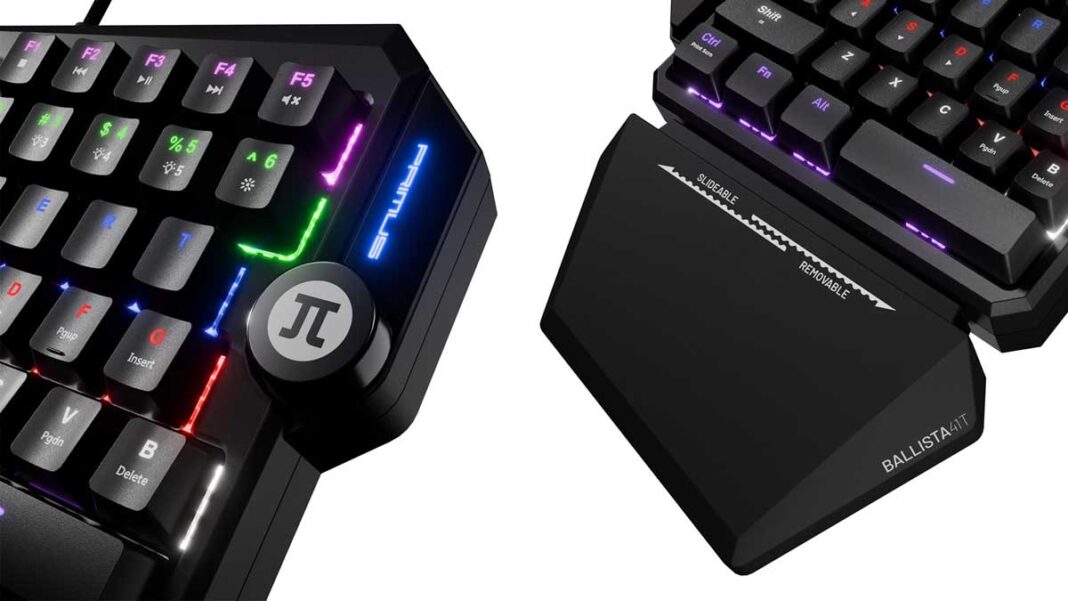 Llegó a Colombia BALLISTA41T, el teclado gamer de PRIMUS que brinda todo el control con una sola mano