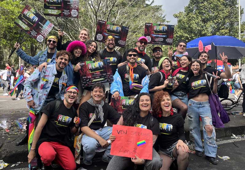 El galardonado musical de Broadway ‘RENT’ llega a Bogotá para celebrar su 30 aniversario