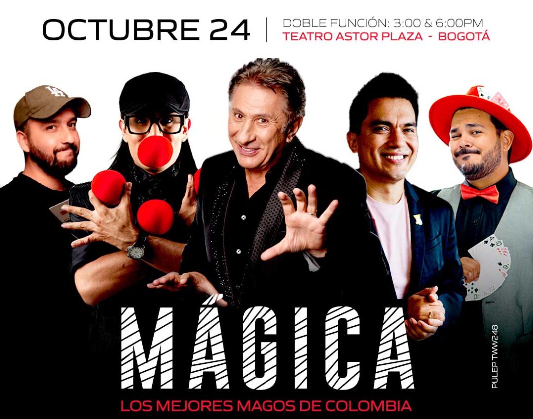 La magia se tomará el Teatro Astor Plaza En “MÁGICA”, Cinco Grandes Ilusionistas desafiarán lo Imposible